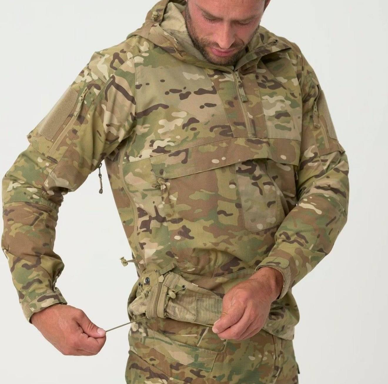Куртка Helikon Anorak Tracer PolyCotton Rip-Stop Multicam