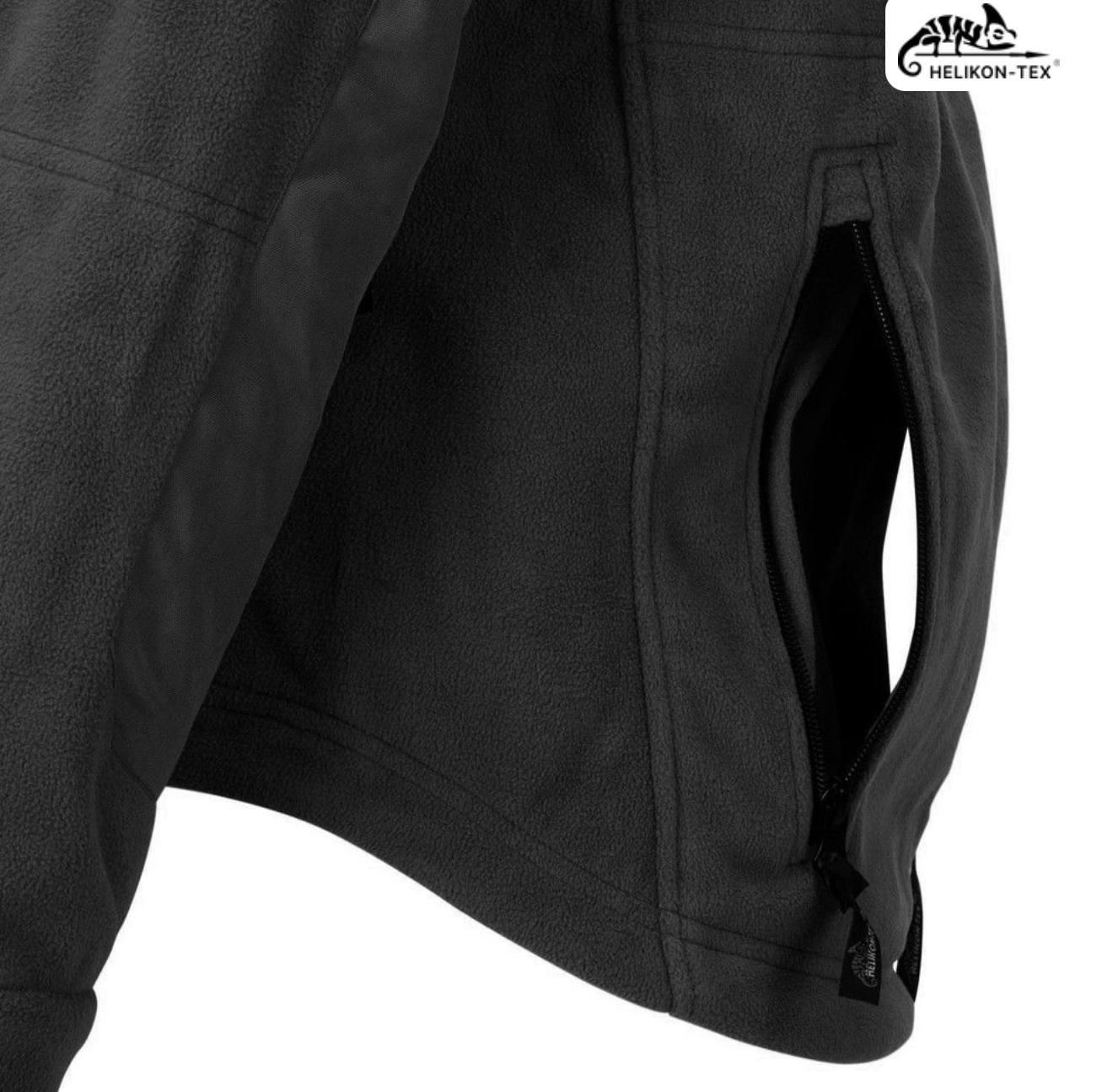 Флісова кофта Helikon Patriot Black 390 г/ M7)