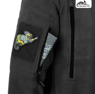 Флісова кофта Helikon Patriot Black 390 г/ M7)