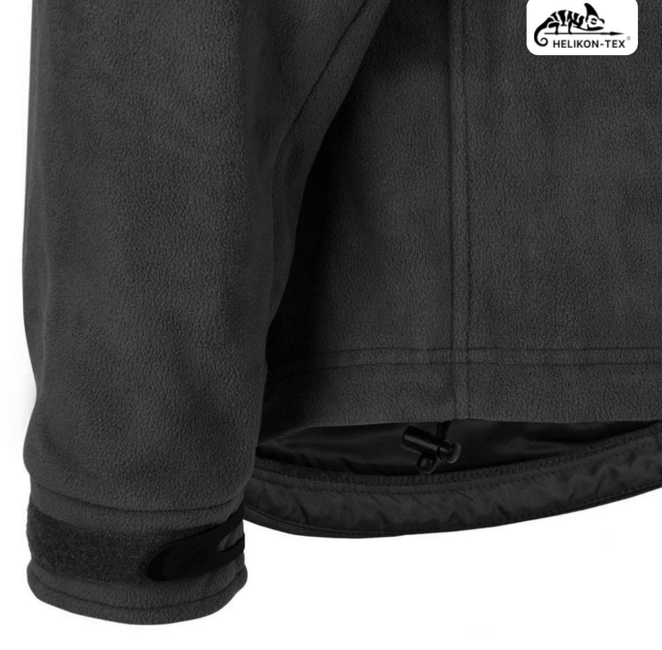 Флісова кофта Helikon Patriot Black 390 г/ M7)