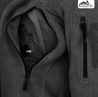 Флісова кофта Helikon Patriot Black 390 г/ M7)