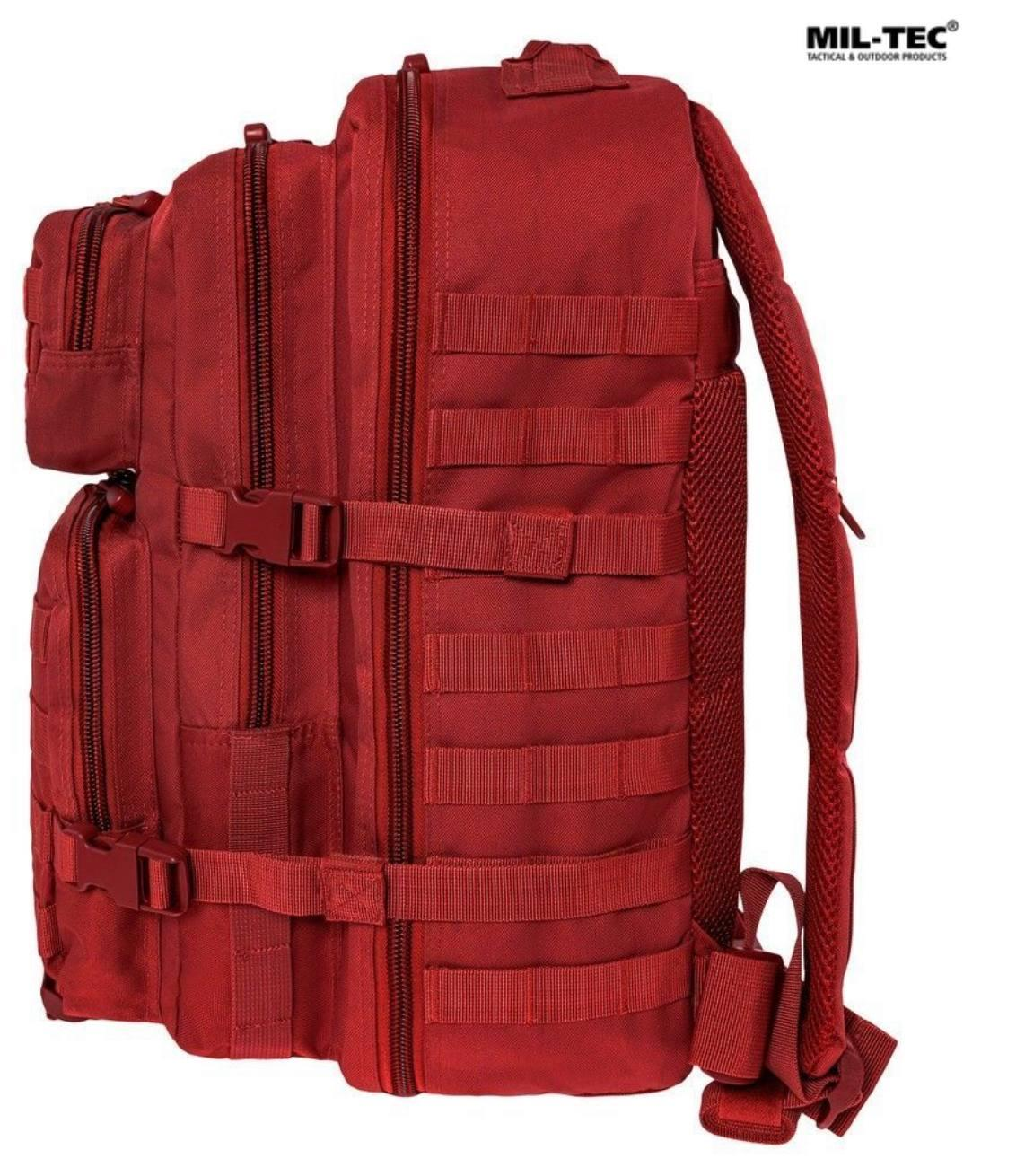 Mil-Tec Assault Pack Large 36L Tactical Backpack Red