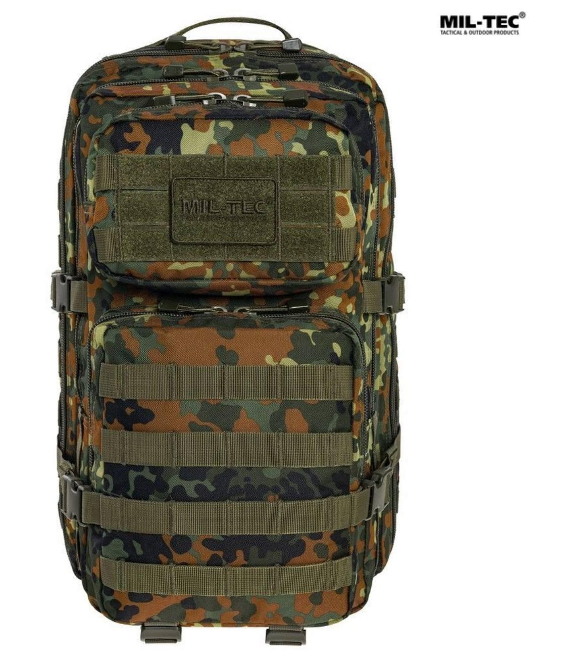 Tactical Backpack Mil-Tec Assault Pack Large 36 L Flecktarn