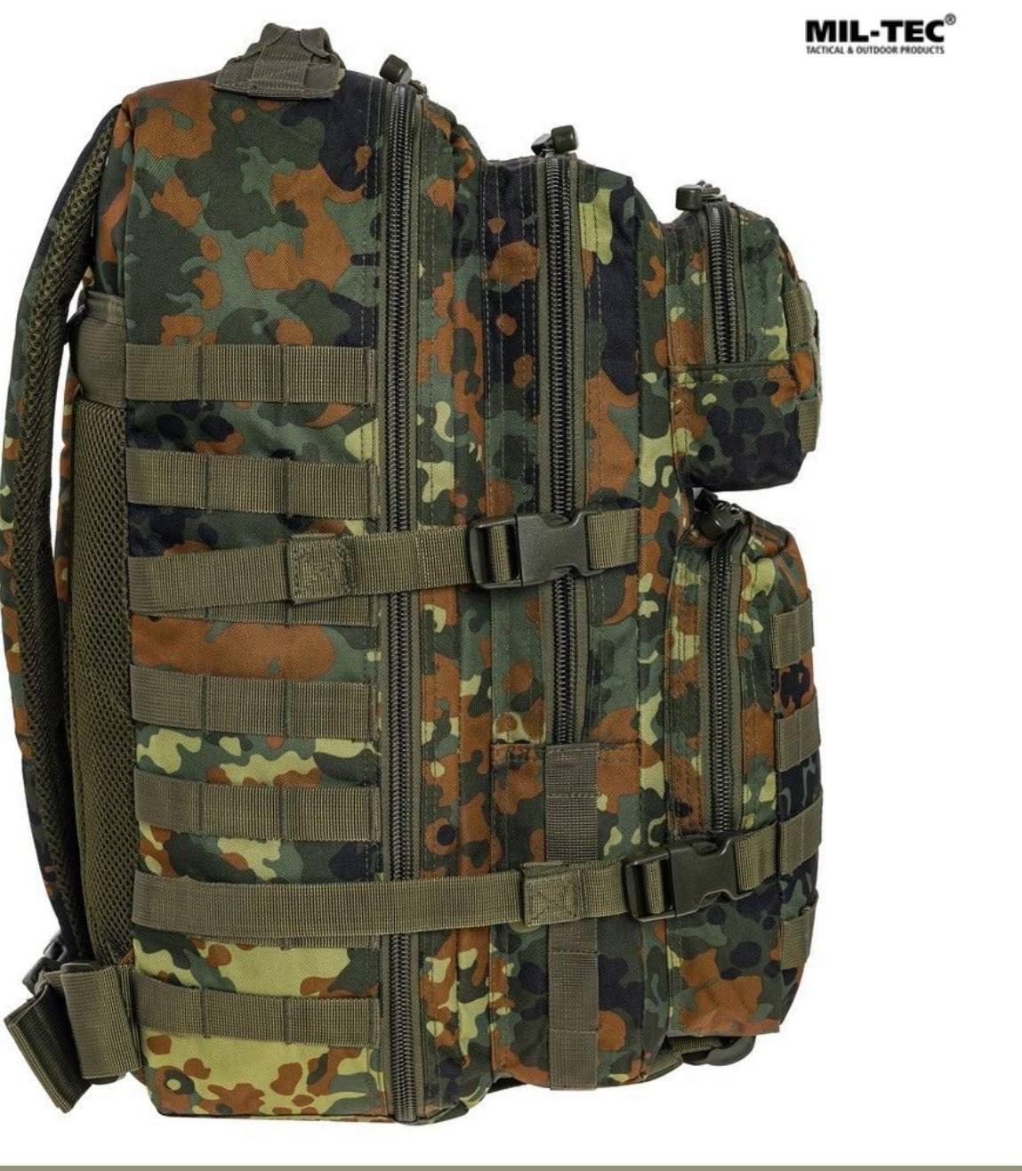 Tactical Backpack Mil-Tec Assault Pack Large 36 L Flecktarn