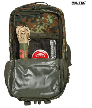 Тактичний рюкзак Mil-Tec Assault Pack Large 36 л Flecktarn