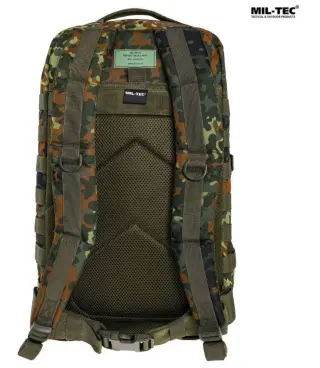 Тактичний рюкзак Mil-Tec Assault Pack Large 36 л Flecktarn