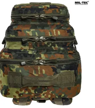 Тактичний рюкзак Mil-Tec Assault Pack Large 36 л Flecktarn