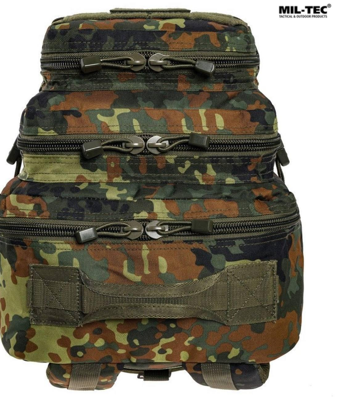 Tactical Backpack Mil-Tec Assault Pack Large 36 L Flecktarn