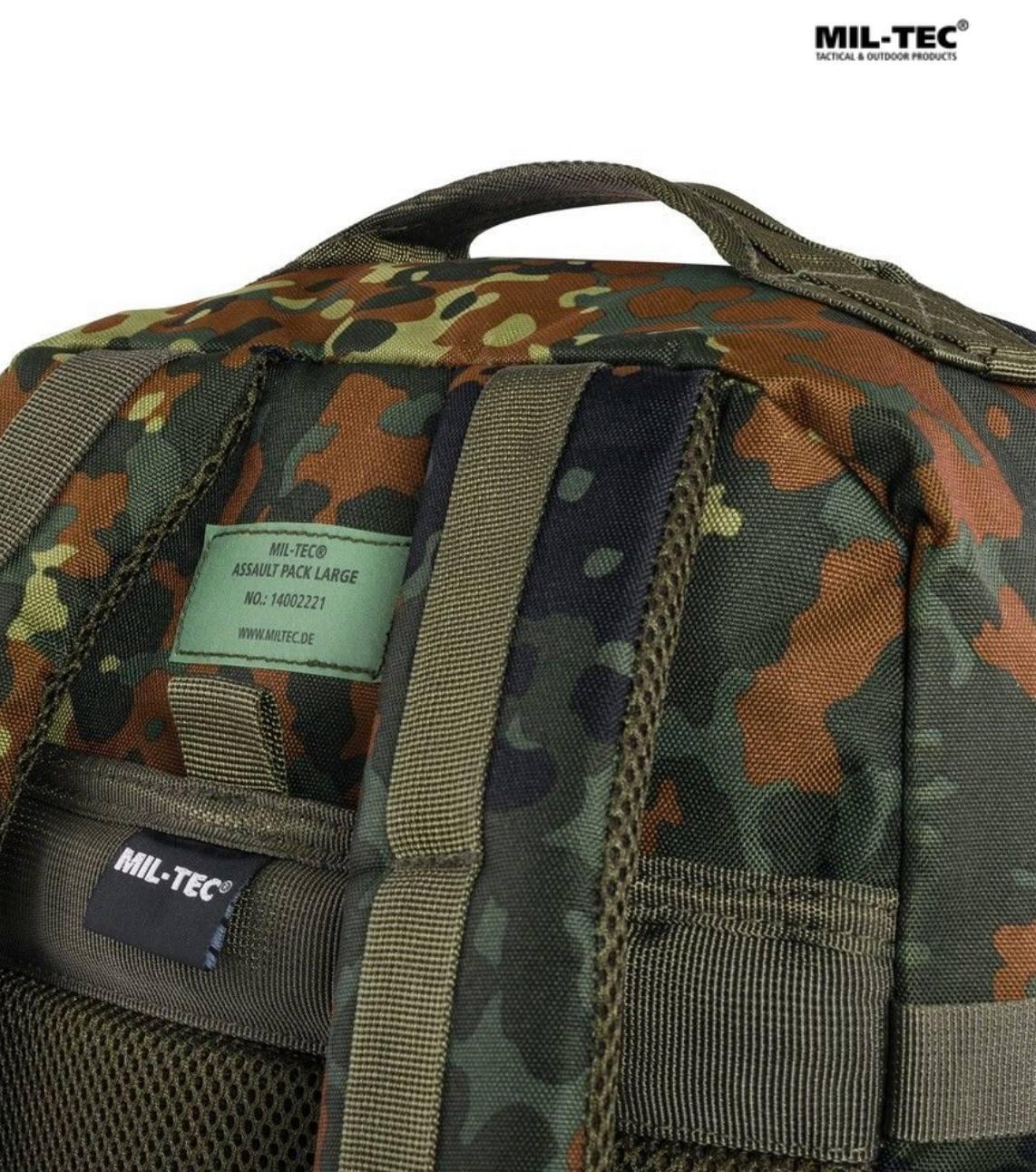 Tactical Backpack Mil-Tec Assault Pack Large 36 L Flecktarn