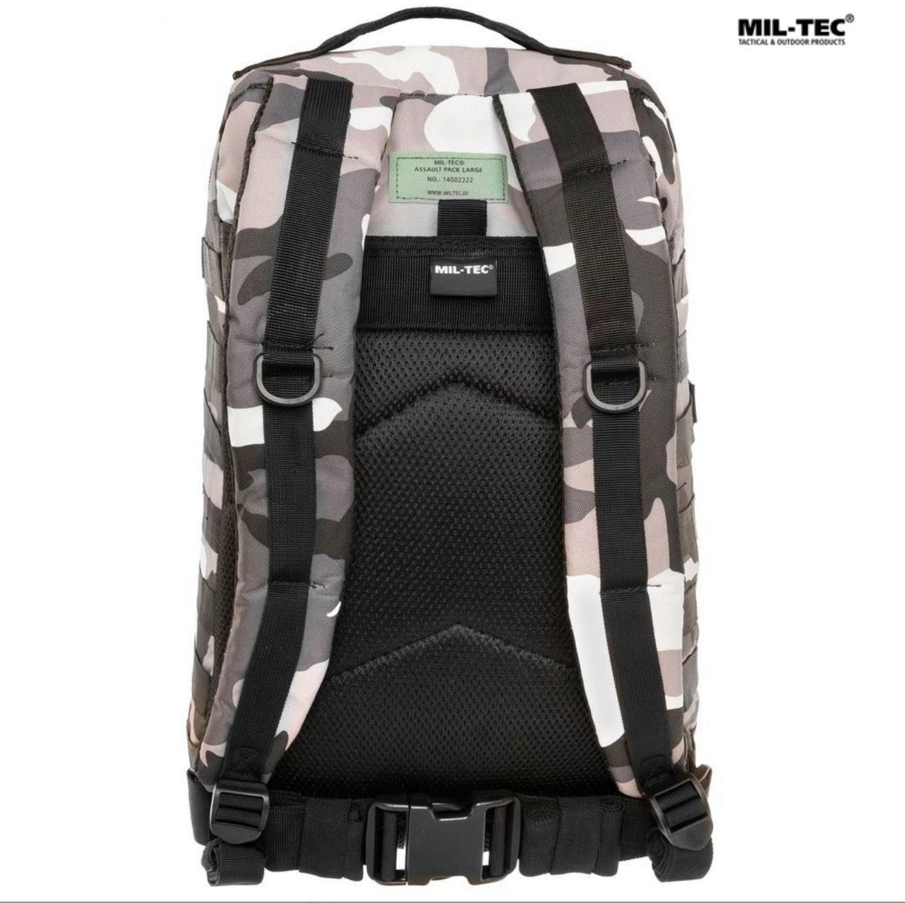 Tactical Backpack Mil-Tec Assault Pack Large 36L White Night
