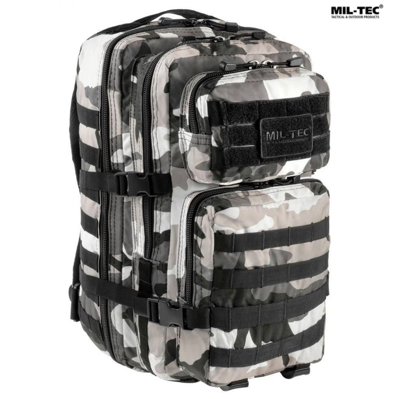 Tactical Backpack Mil-Tec Assault Pack Large 36L White Night