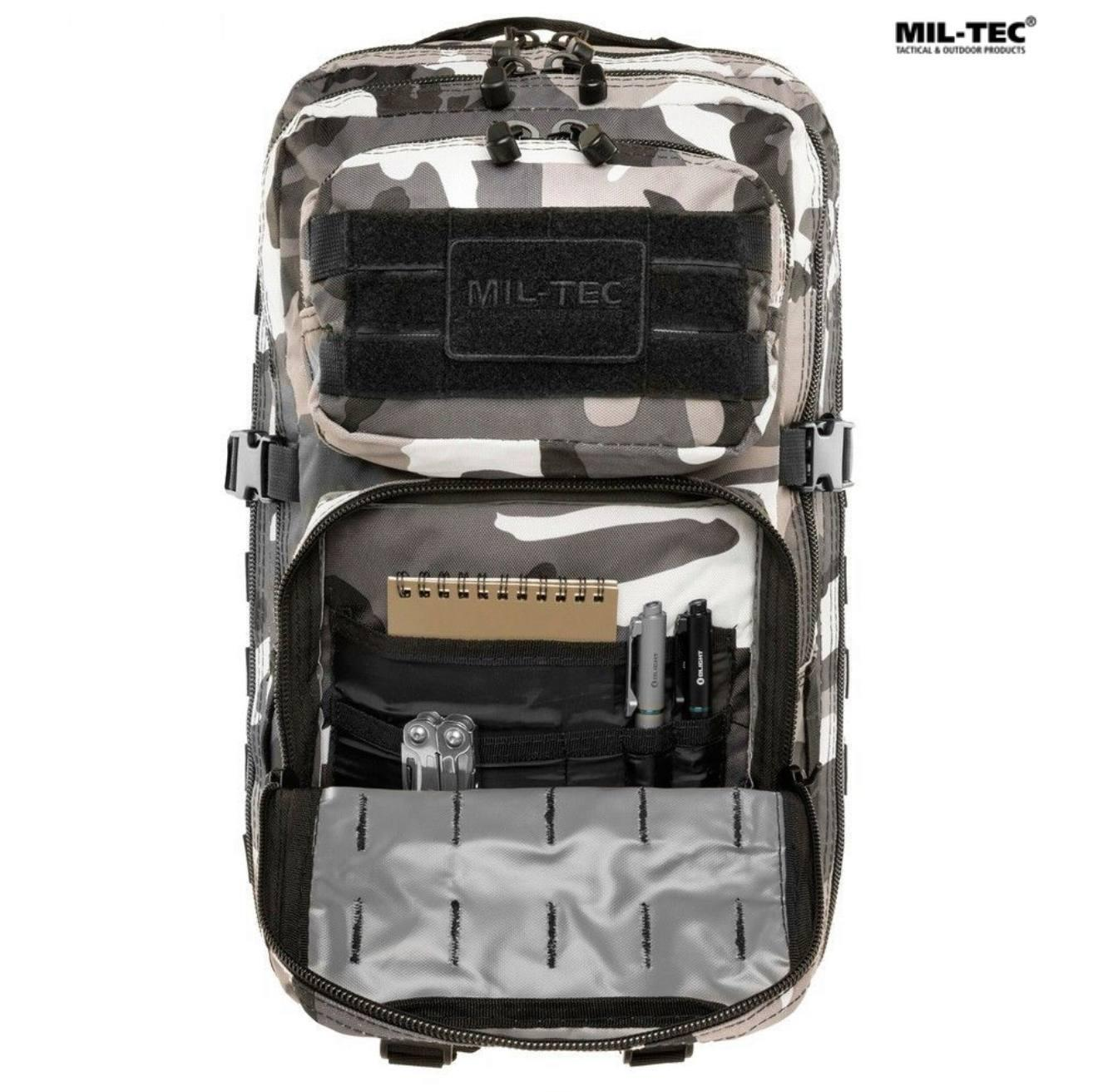 Tactical Backpack Mil-Tec Assault Pack Large 36L White Night