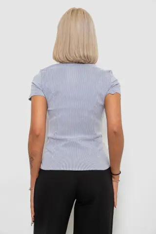 Сорочка класична в смужку, колір сіро-білий, 230R668