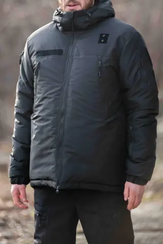 Зимова Куртка Nord Shtorm Чорна до -20С R Military