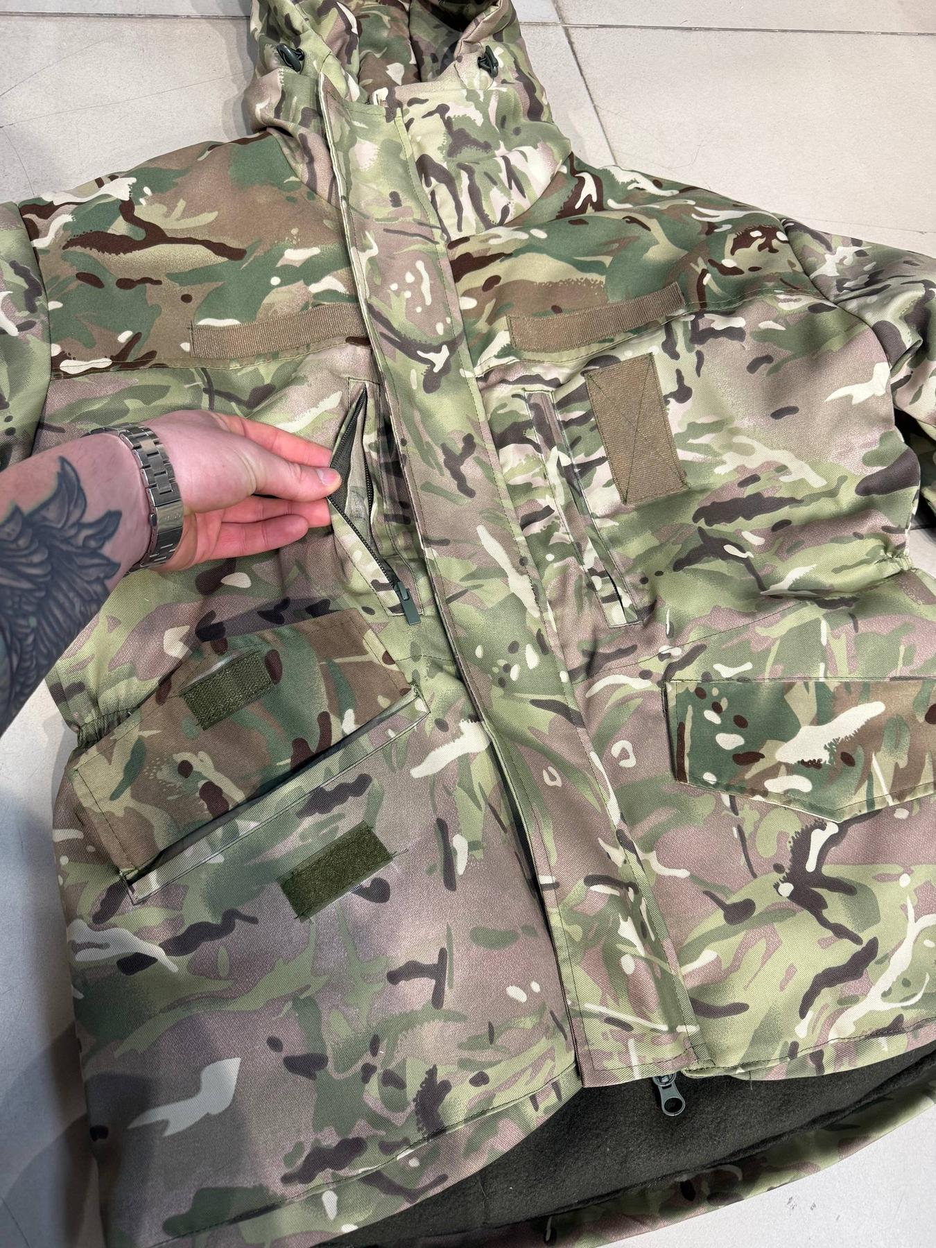 Костюм Горка зимовий Мультикам Multicam На Щільному Флісі