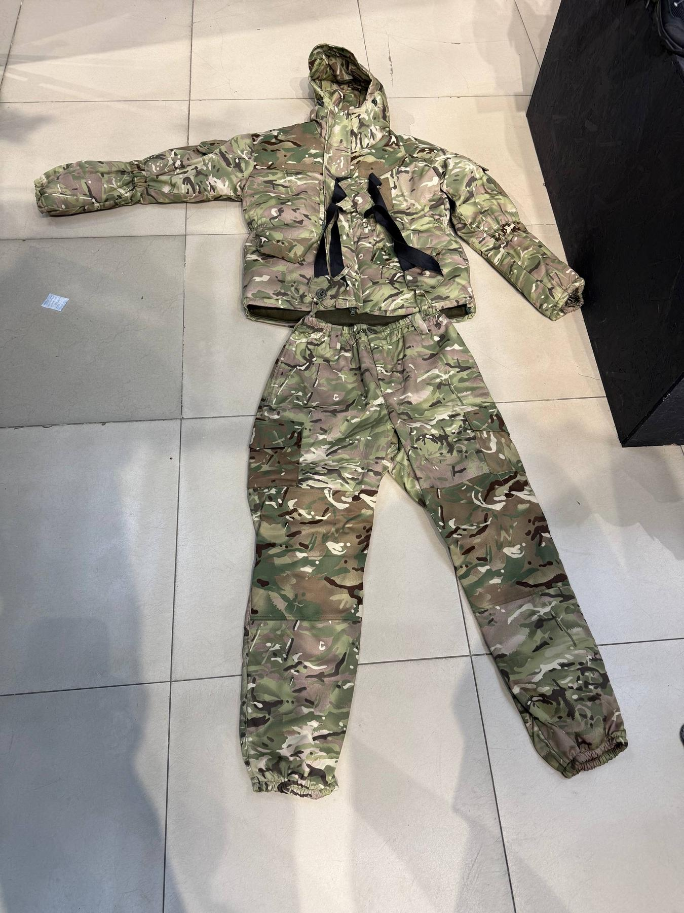 Костюм Горка зимовий Мультикам Multicam На Щільному Флісі