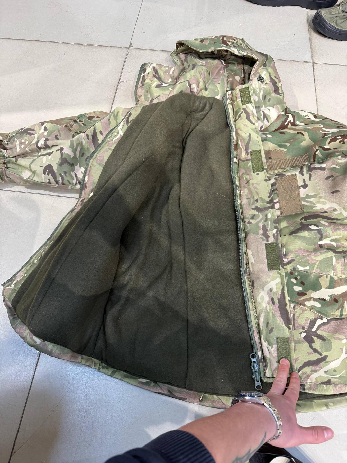 Костюм Горка зимовий Мультикам Multicam На Щільному Флісі