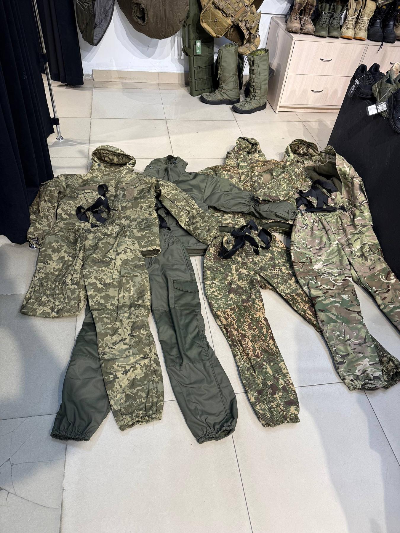 Костюм Горка зимовий Мультикам Multicam На Щільному Флісі