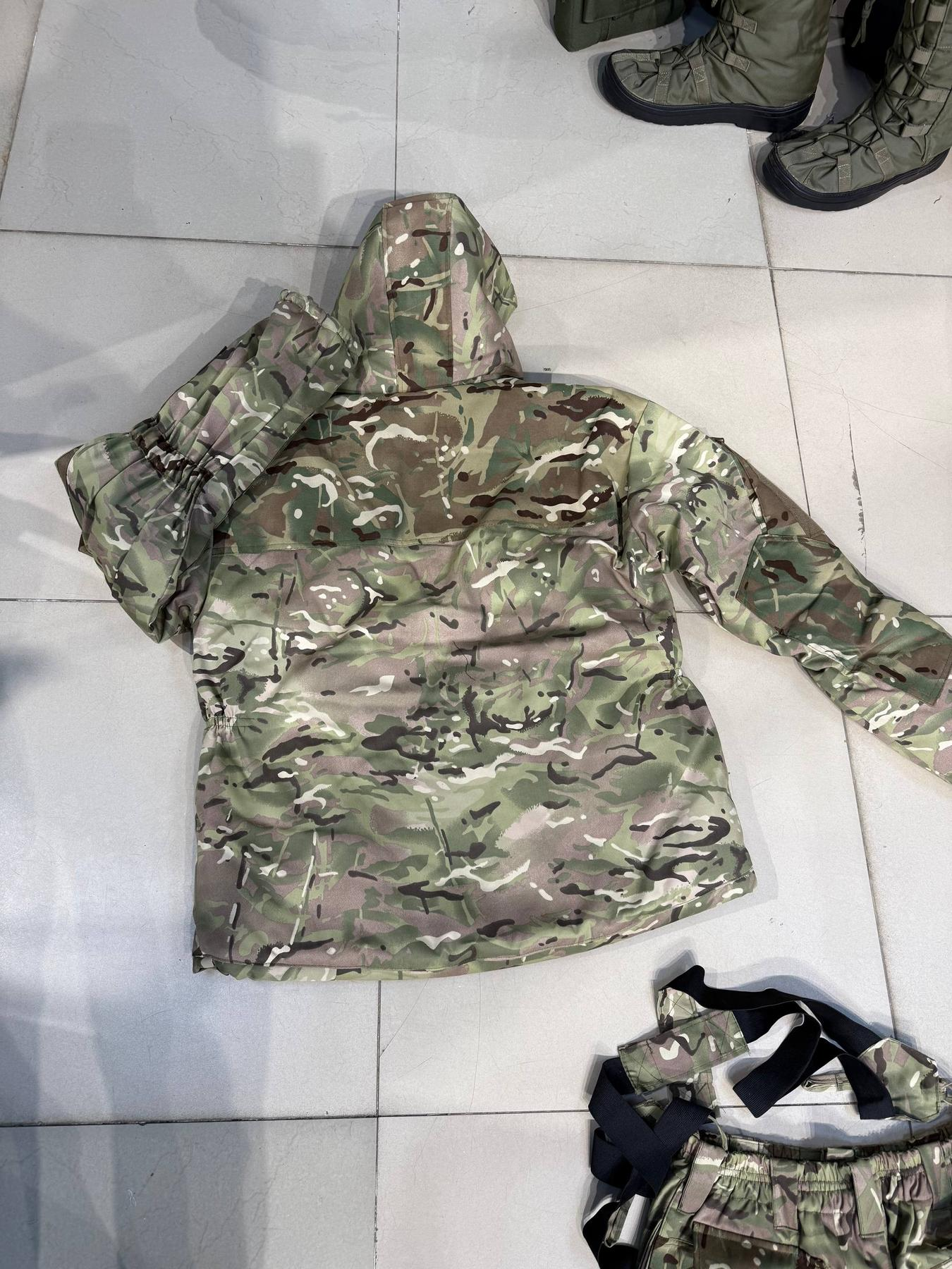 Костюм Горка зимовий Мультикам Multicam На Щільному Флісі
