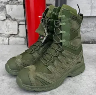 Берці Salomon Quest 4D Forces High GTX (Репліка) Олива