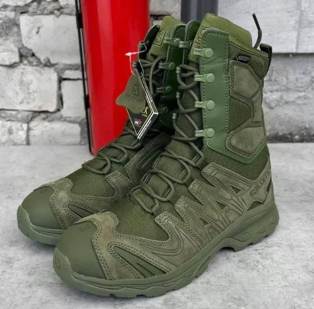 Берці Salomon Quest 4D Forces High GTX (Репліка) Олива