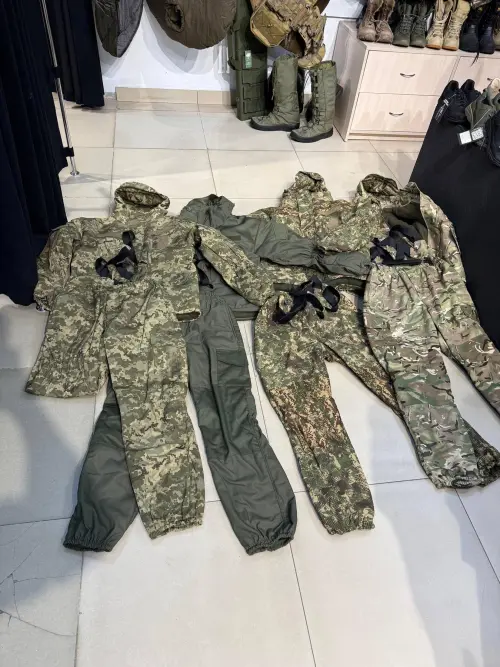Костюм Горка зимовий Олива На Щільному Флісі