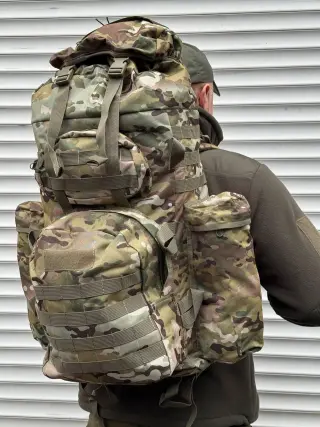 Рюкзак Мультикам з системою Molle 85л