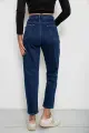 Джинси жіночі однотонні Skinny Fit, колір синій, 244R5279 - Фото 4