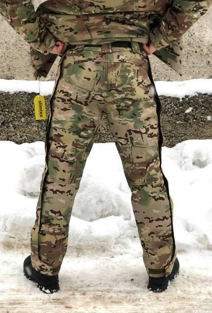 Зимові штани Мультикам Soft Shell Viking Блискавка по довжині