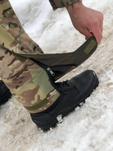 Зимові штани Мультикам Soft Shell Viking Блискавка по довжині