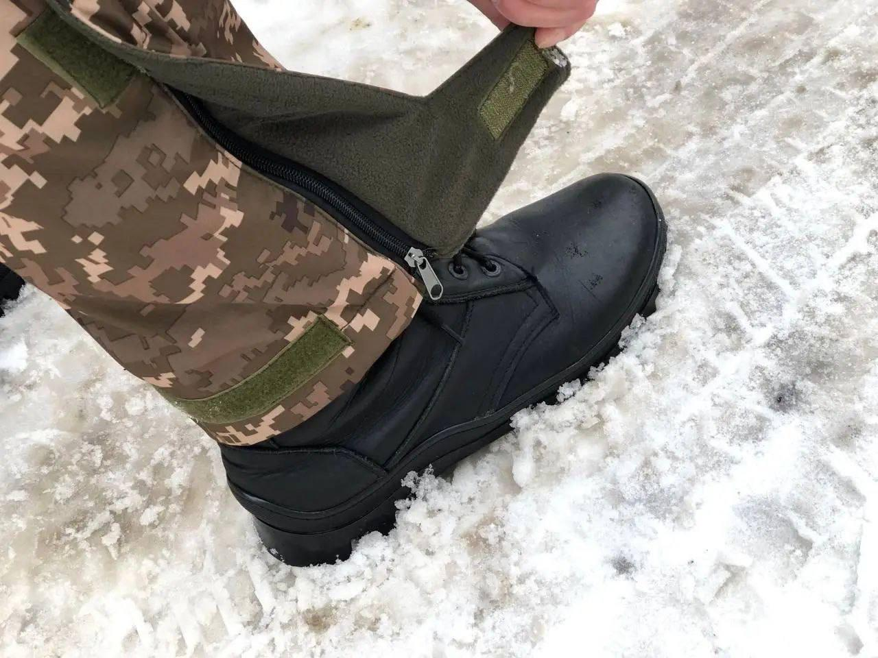 Зимові штани Піксель Soft Shell Viking Блискавка по довжині
