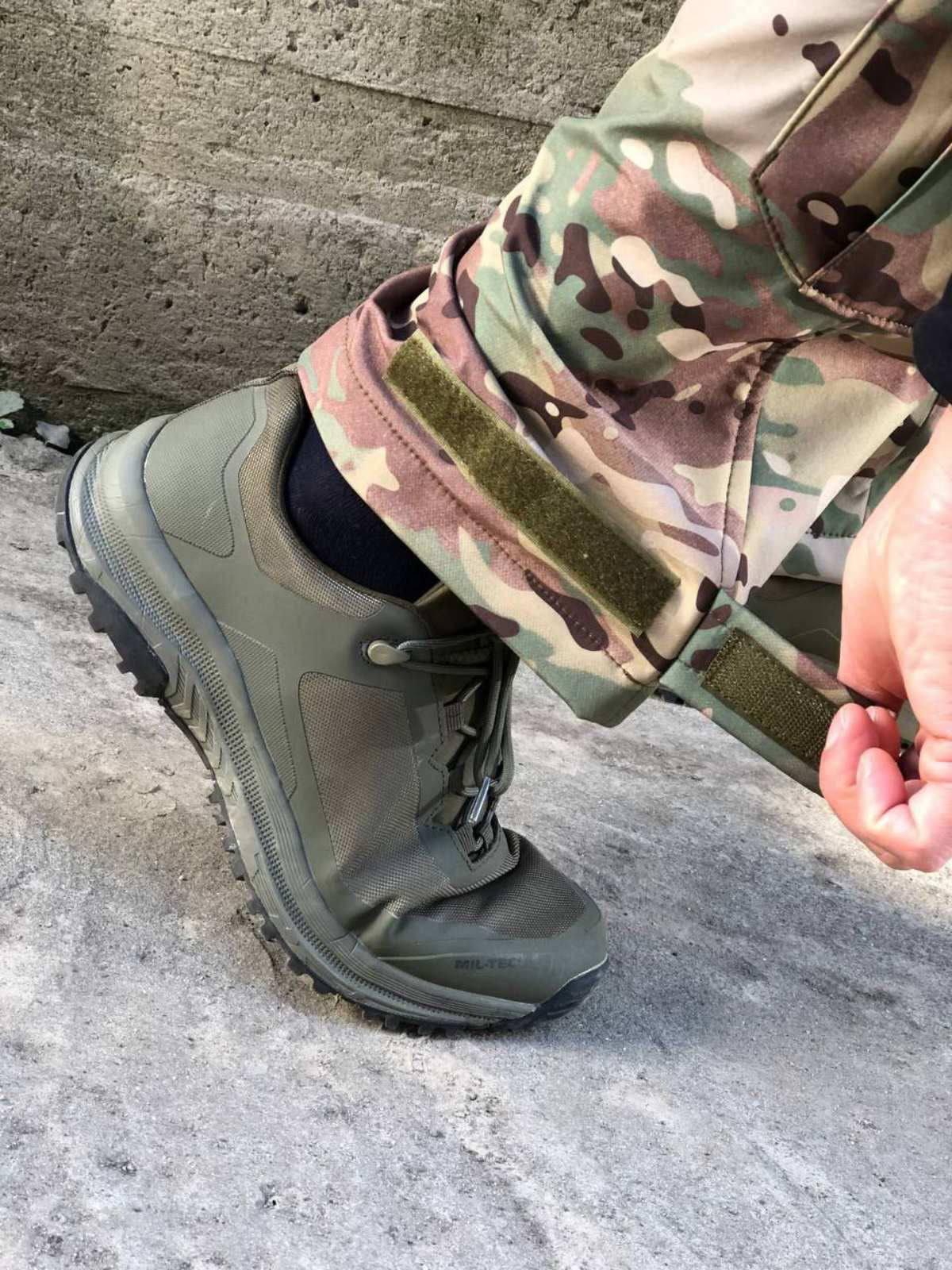 Штани Soft Shell Мультикам на флісі VIKING Посилення Колін