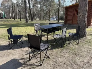 Складаний кемпінговий стіл PROFICAMP TRAVELLER 120 × 55 см регульована висота 50–80 см