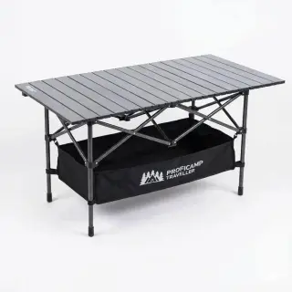 Складаний кемпінговий стіл PROFICAMP TRAVELLER 120 × 55 см регульована висота 50–80 см