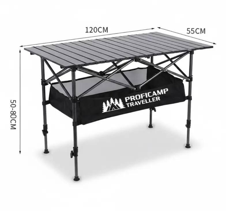Кемпинговый комплект PROFICAMP TRAVELLER Стол + 6 складных стульев + нижняя полка + чехлы