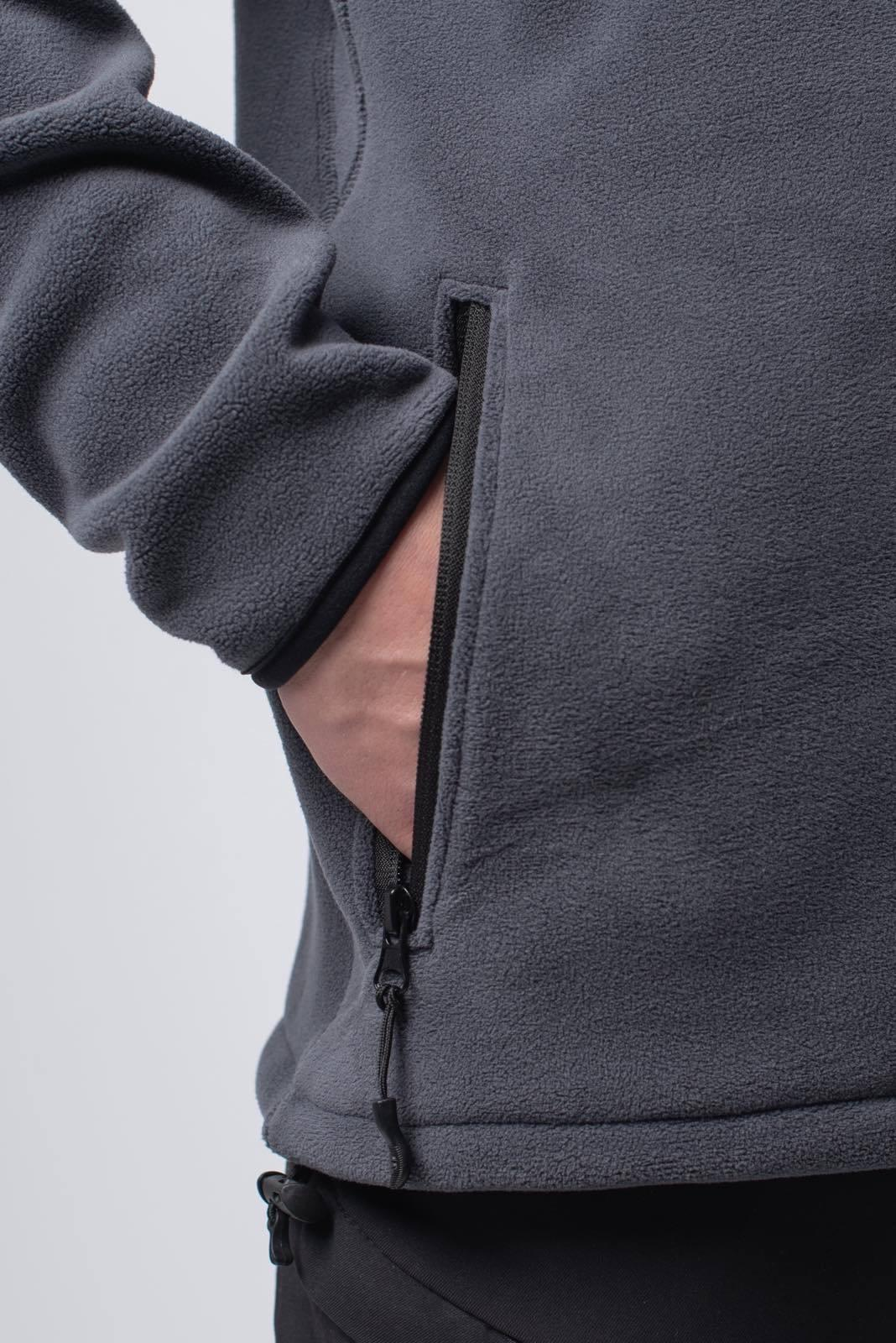 Кофта Polartec Серая Military