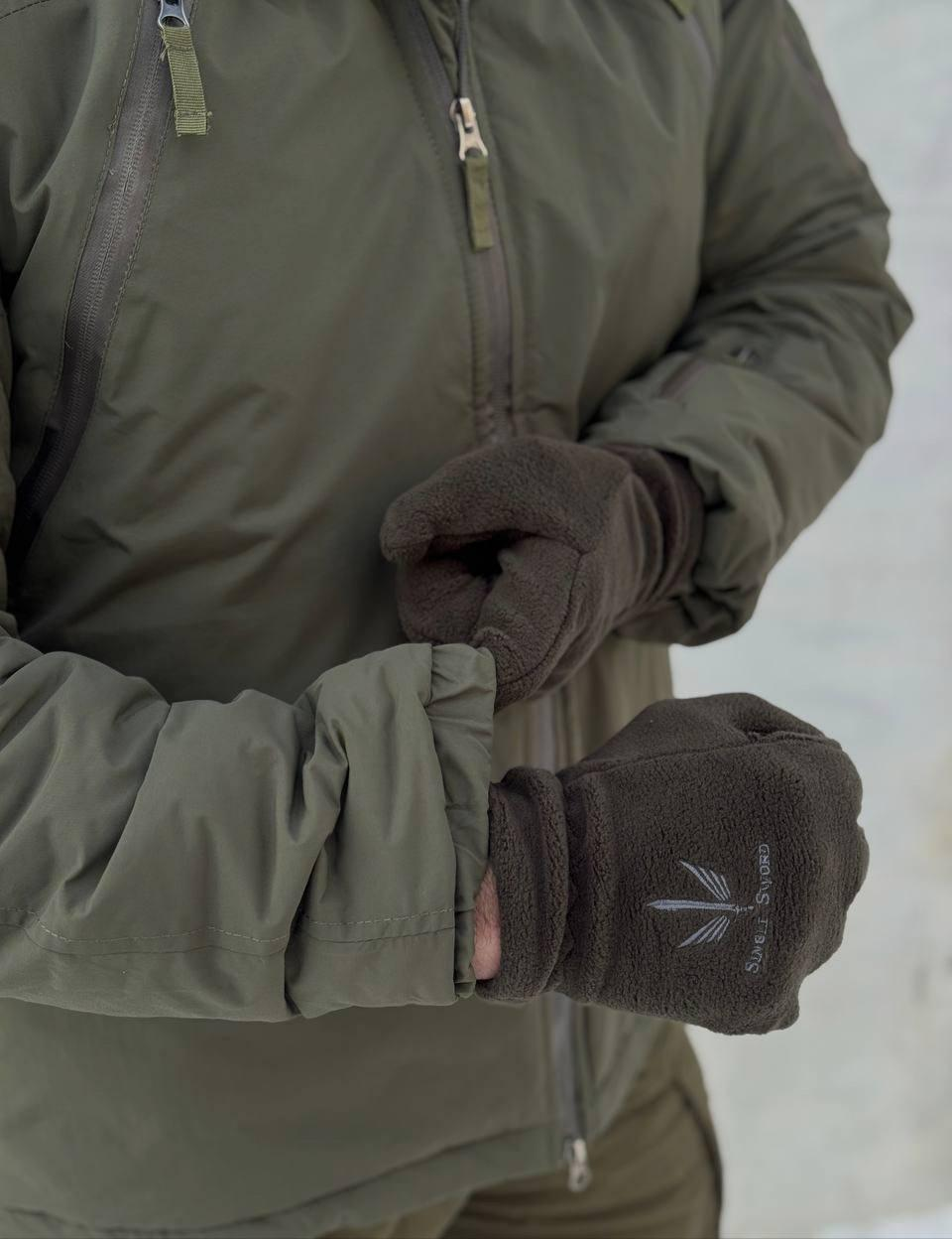 Tactical Winter Jacket Call Dragon Olive Level 7