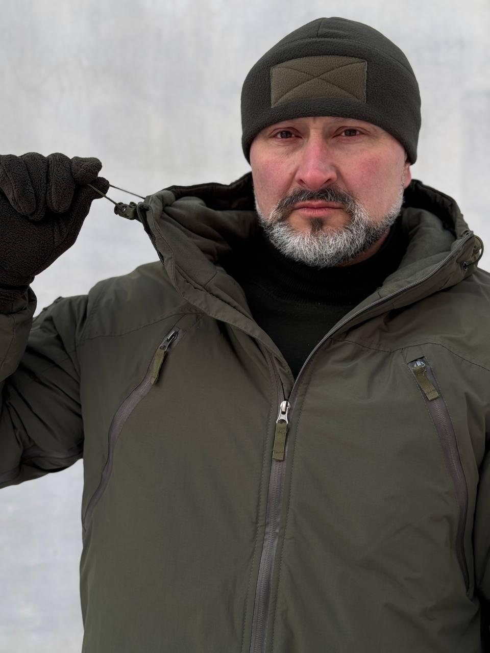 Tactical Winter Jacket Call Dragon Olive Level 7