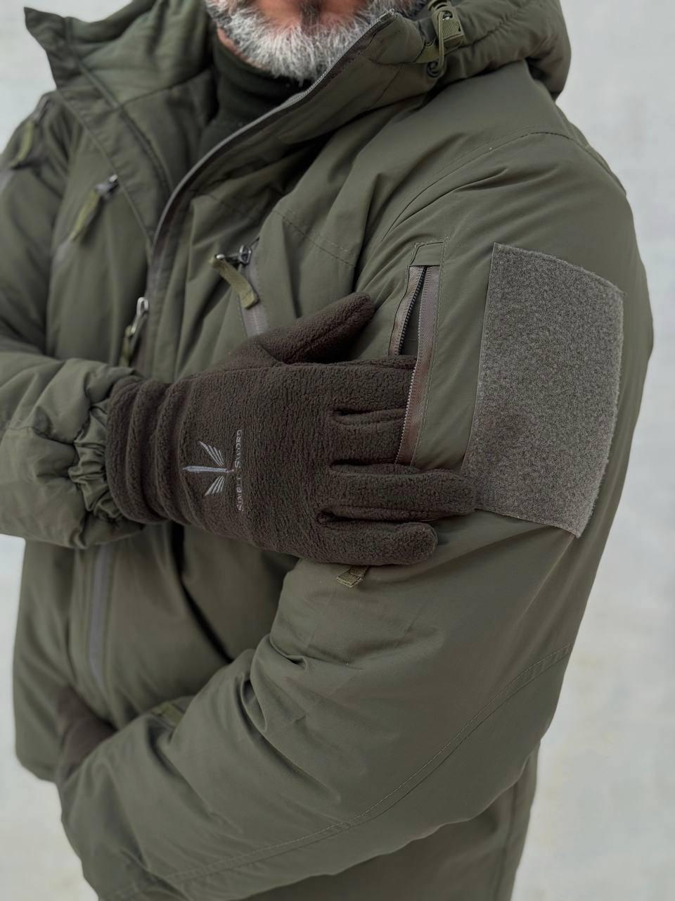 Tactical Winter Jacket Call Dragon Olive Level 7