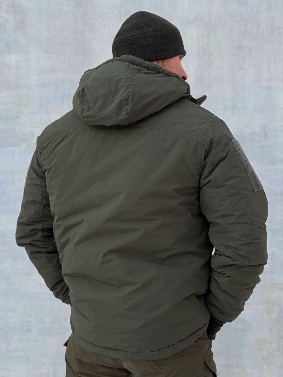 Tactical Winter Jacket Call Dragon Olive Level 7