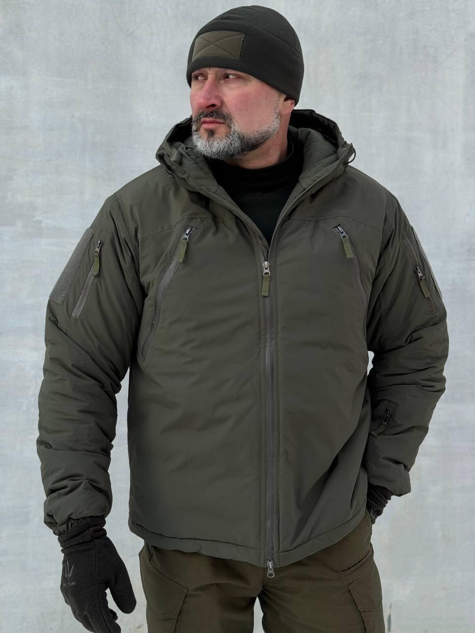 Tactical Winter Jacket Call Dragon Olive Level 7