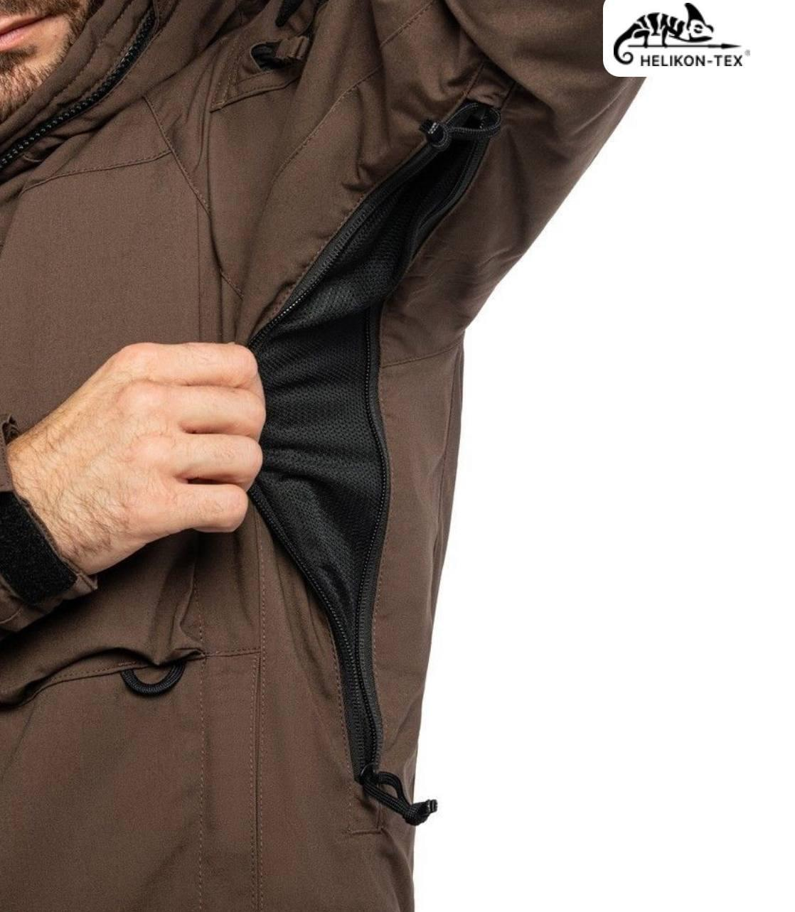 Зимова куртка Helikon-Tex Yukon Winter Jacket Mud Brown