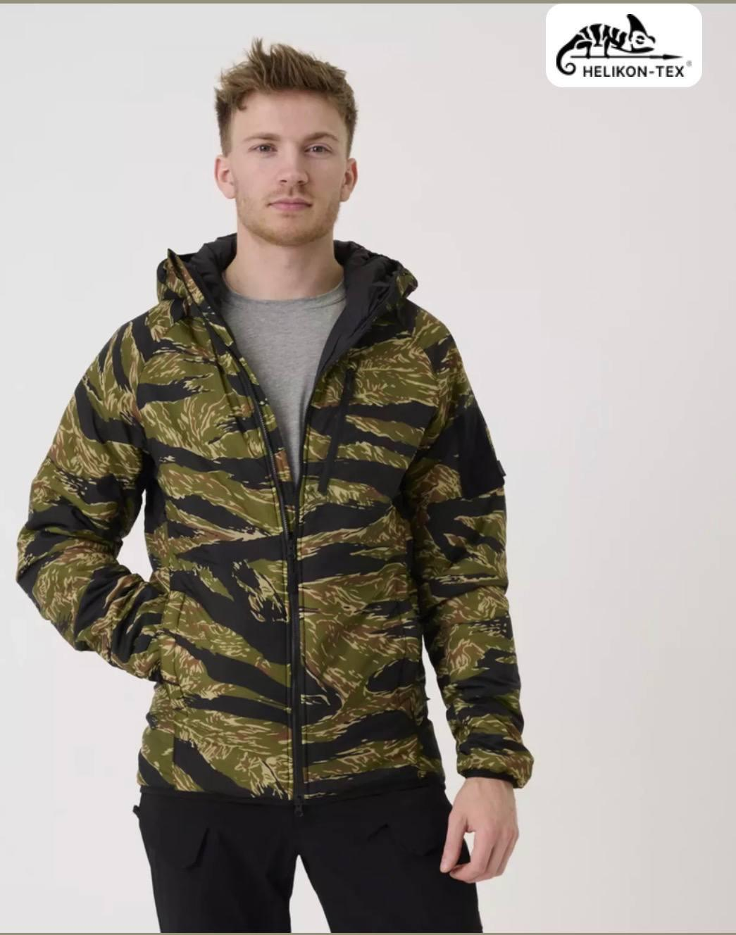 Куртка Helikon-Tex Wolfhound Hoodie Jacket - Windpack Nylon, Tiger Stripe