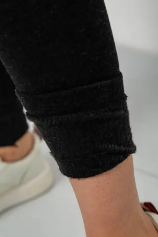 Лосини утеплені на хутрі, колір сірий, 139RB936