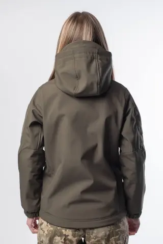 Куртка жіноча Олива Soft Shell Military Lady