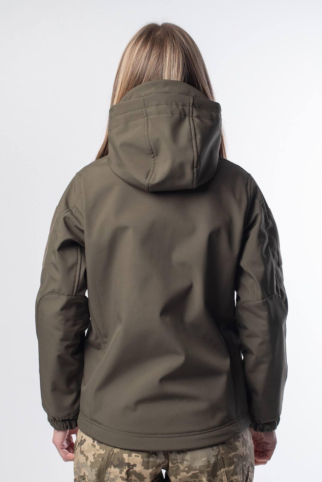 Куртка жіноча Олива Soft Shell Military Lady