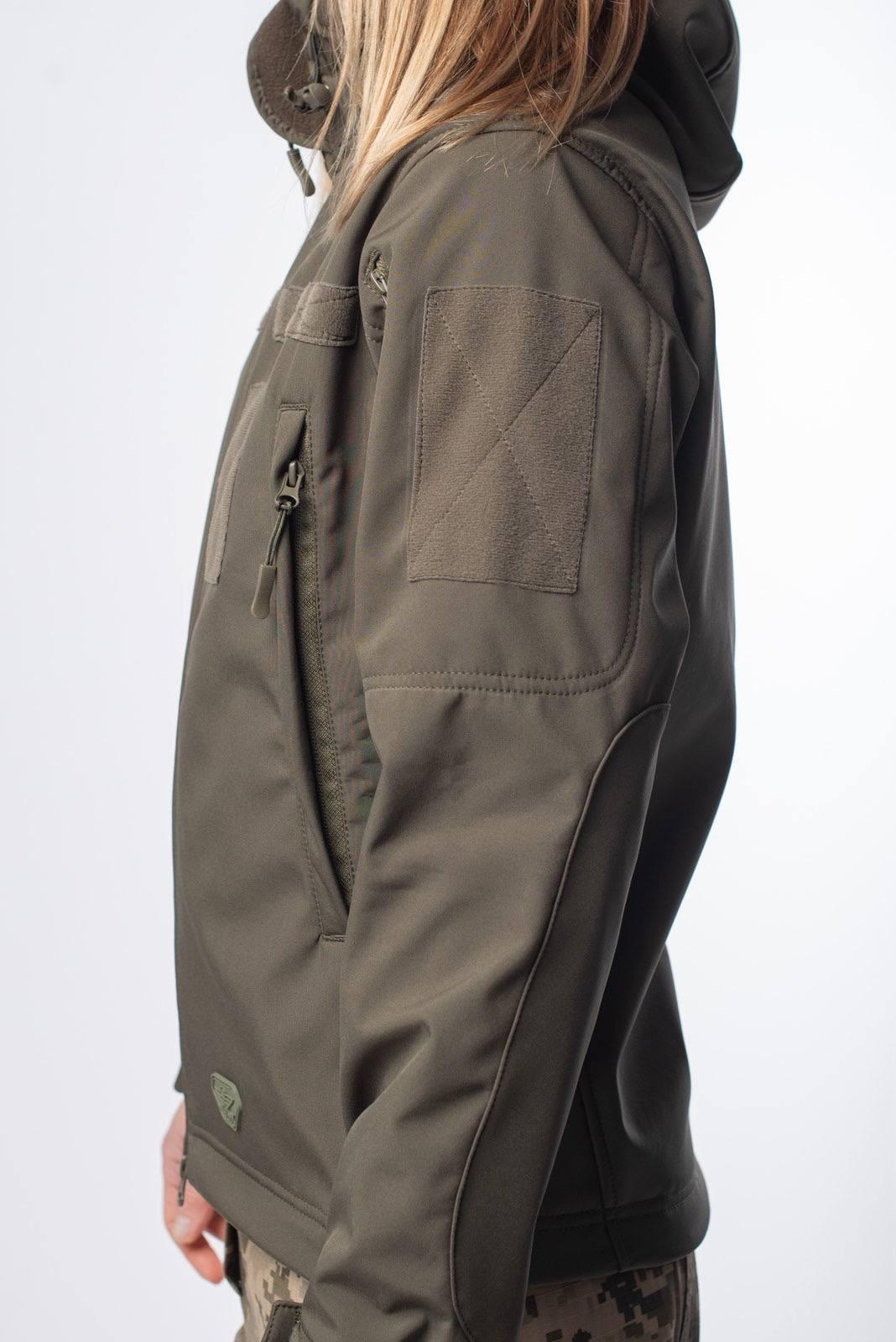 Куртка жіноча Олива Soft Shell Military Lady