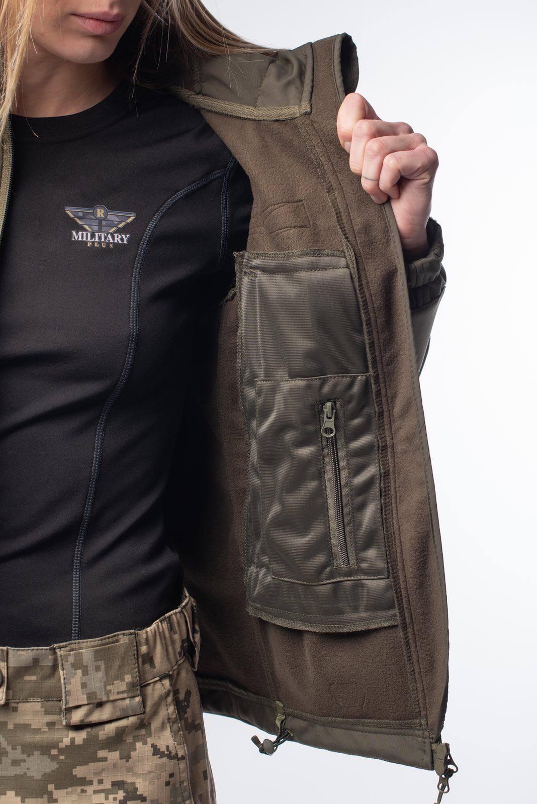 Куртка жіноча Олива Soft Shell Military Lady
