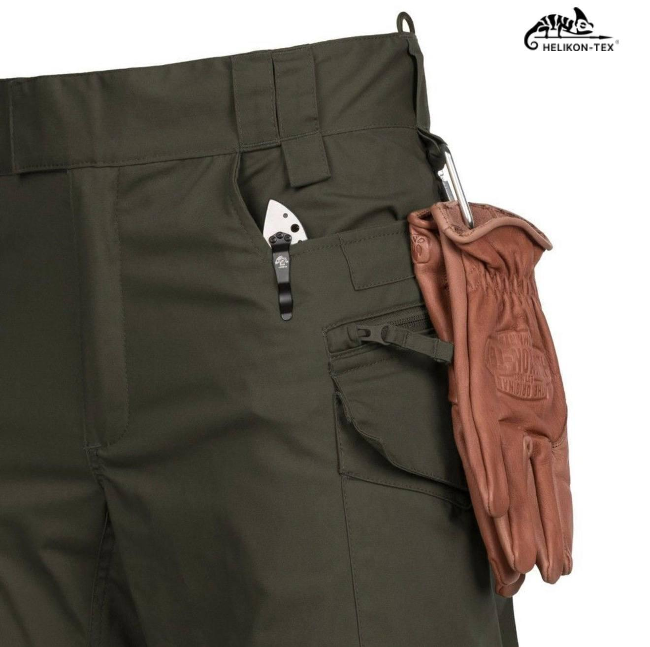 Штани тактичні демісезонні Helikon-Tex Pilgrim Pants DuraCanvas, Taiga Green