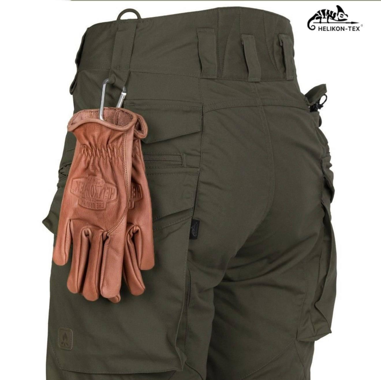 Штани тактичні демісезонні Helikon-Tex Pilgrim Pants DuraCanvas, Taiga Green